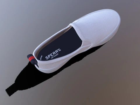 Sperry Sneakers Shoe 3D Model