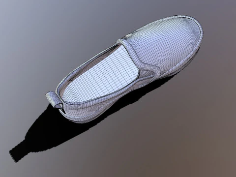 Sperry Sneakers Shoe 3D Model