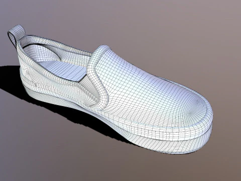 Sperry Sneakers Shoe 3D Model