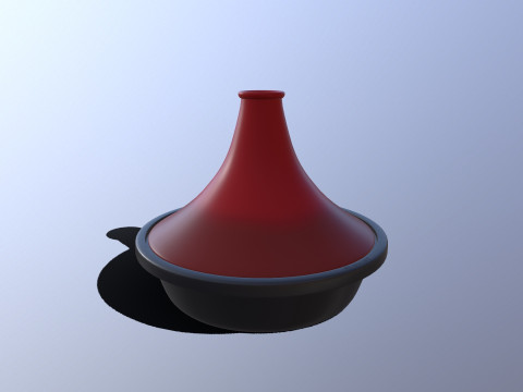 Stoneware Le Creuset 3D Model