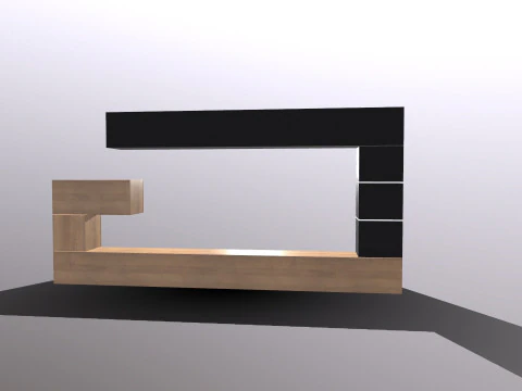 TV Unit 3D Model