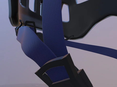 ABUS Helm 3D Modell