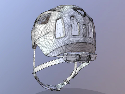 ABUS Helm 3D Modell