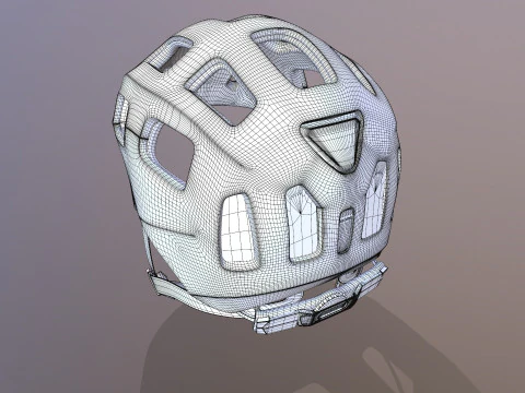 ABUS Helm 3D Modell