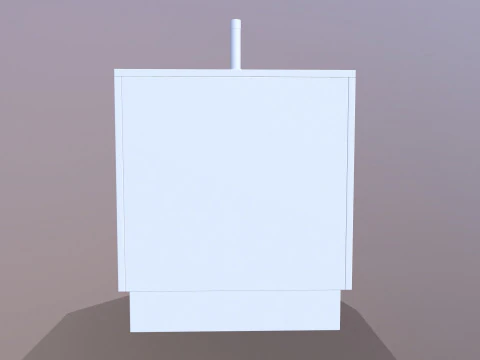 Tocador de ba&ntilde;o Modelo 3D