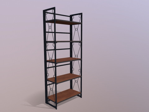 Kitchen Racks 3D Model