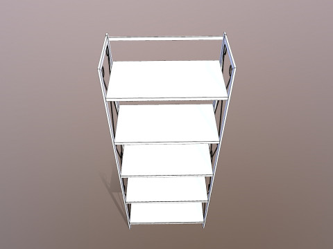 Kitchen Racks 3D Model