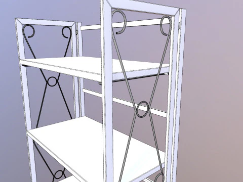 Estantes de cocina Modelo 3D