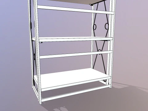 Estantes de cocina Modelo 3D