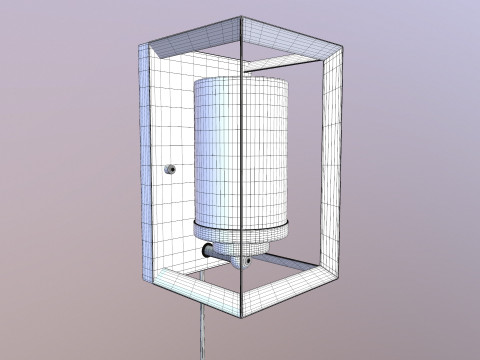 L&aacute;mpara de pared Modelo 3D