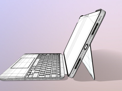 Планшет Logitech COMBO TOUCH 3D Модель