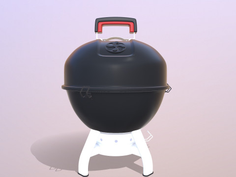 Kugelgrill 3D Modell