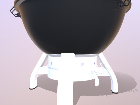 केतली ग्रिल 3D मॉडल