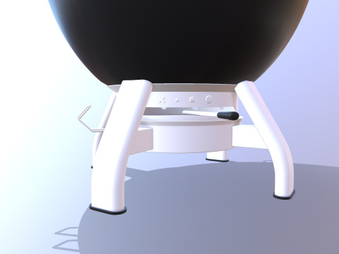 केतली ग्रिल 3D मॉडल