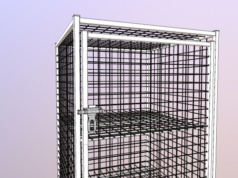 Rescue Cage 3D Model