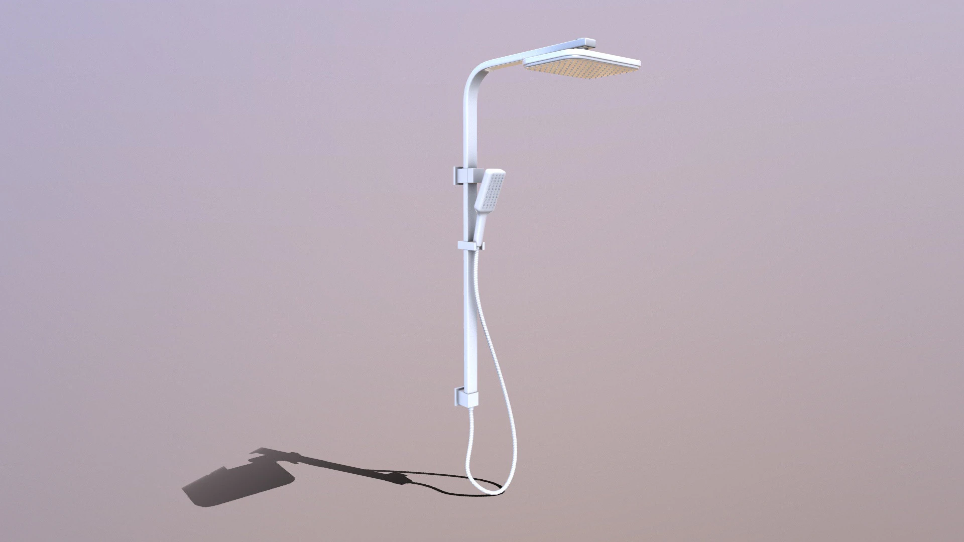 Shower 3D Model .c4d .max .obj .3ds .fbx .stl .blend 