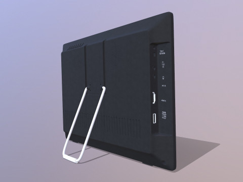 Small Portable TV 3D Model
