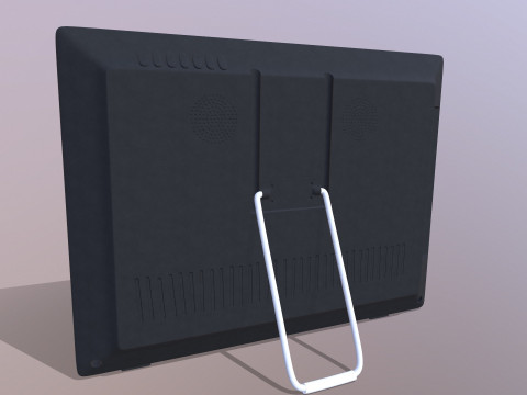 Small Portable TV 3D Model