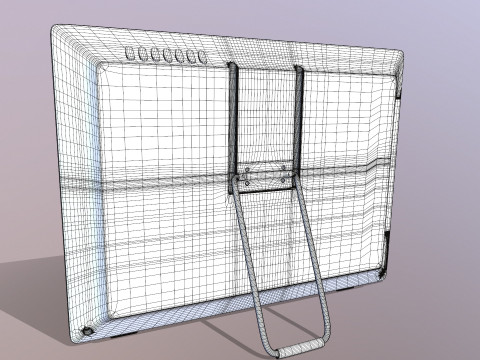 Small Portable TV 3D Model