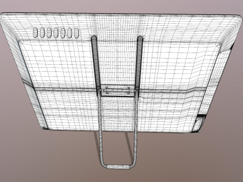 Small Portable TV 3D Model