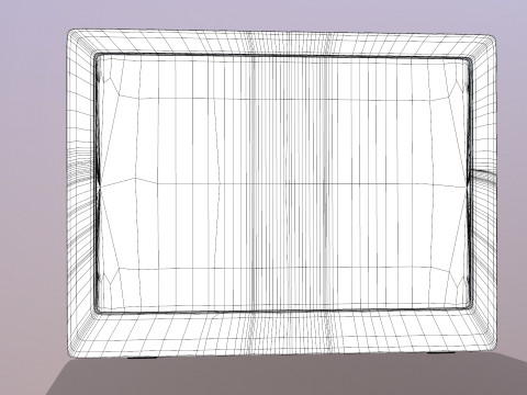 Small Portable TV 3D Model