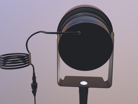 Cahaya Lonjakan Model 3D