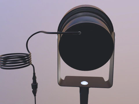 Luce a punta Modello 3D