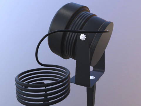 Luce a punta Modello 3D