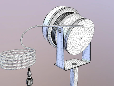 Luce a punta Modello 3D