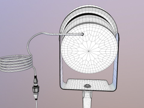 Cahaya Lonjakan Model 3D