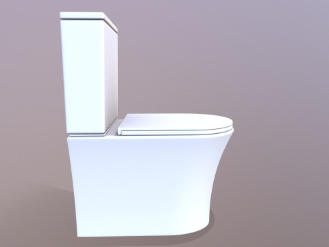 Toilette Modello 3D