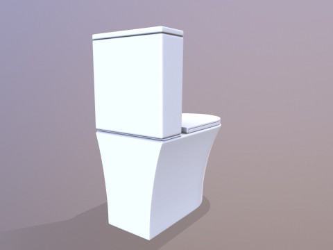 Toilette Modello 3D