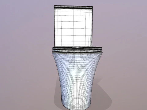 Toilet 3D Model