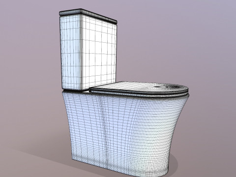 Toilette Modello 3D