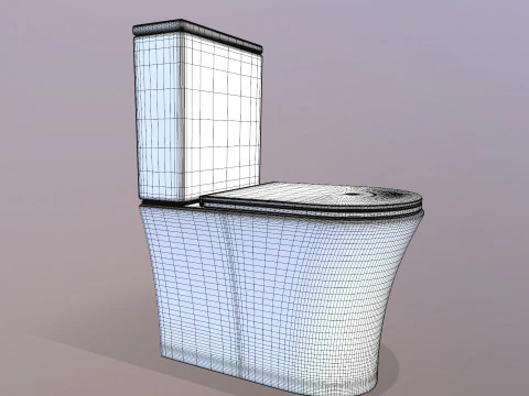 Toilet 3D Model
