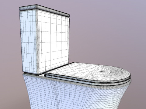 Toilette Modello 3D