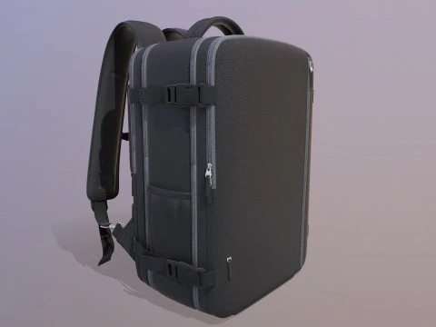 여행가방 3D 모델