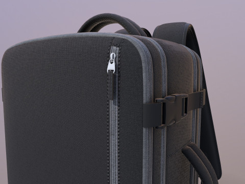 Travel Bag 3D Model