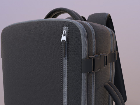 Travel Bag 3D Model