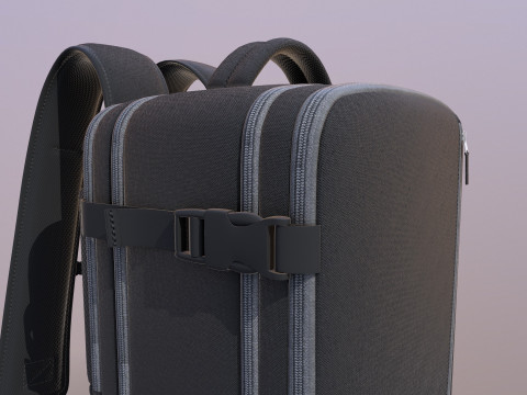 Travel Bag 3D Model