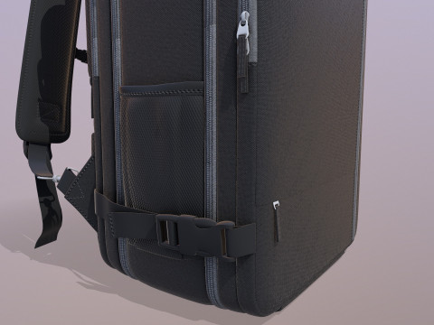 Travel Bag 3D Model