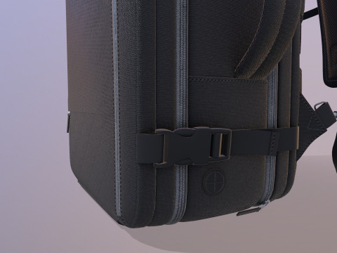 Travel Bag 3D Model