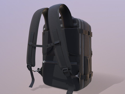 Travel Bag 3D Model