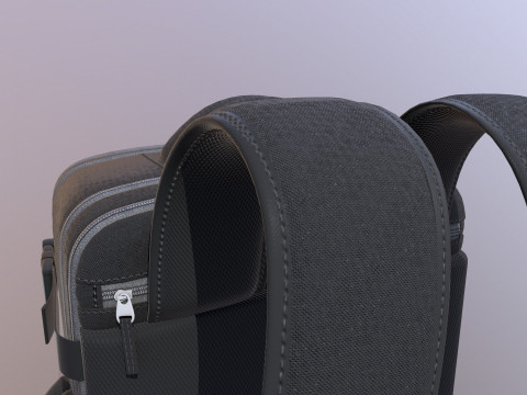 Travel Bag 3D Model