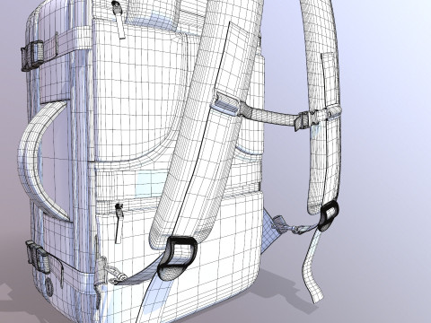 Travel Bag 3D Model