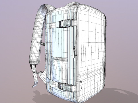 Travel Bag 3D Model