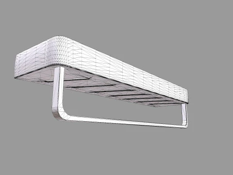 Rack Wall Mounted 3D Model