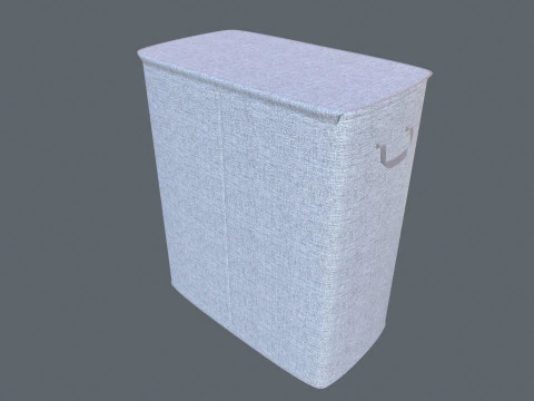 Laundry Basket 3D Model