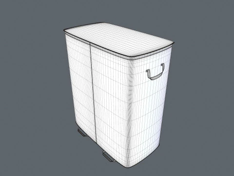 Laundry Basket 3D Model