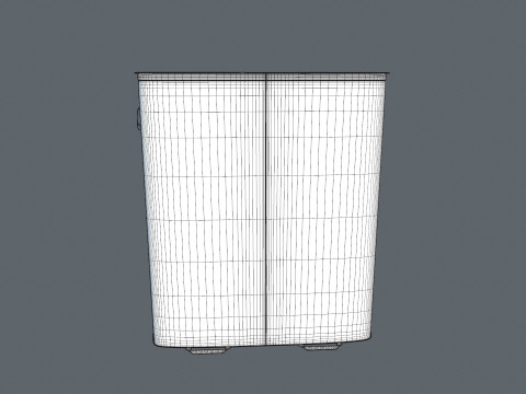 Laundry Basket 3D Model